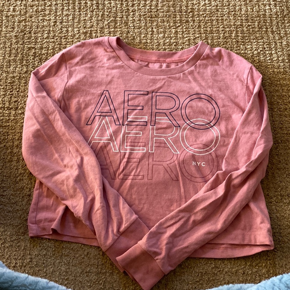 AERO Long Sleeve Cropped Shirt